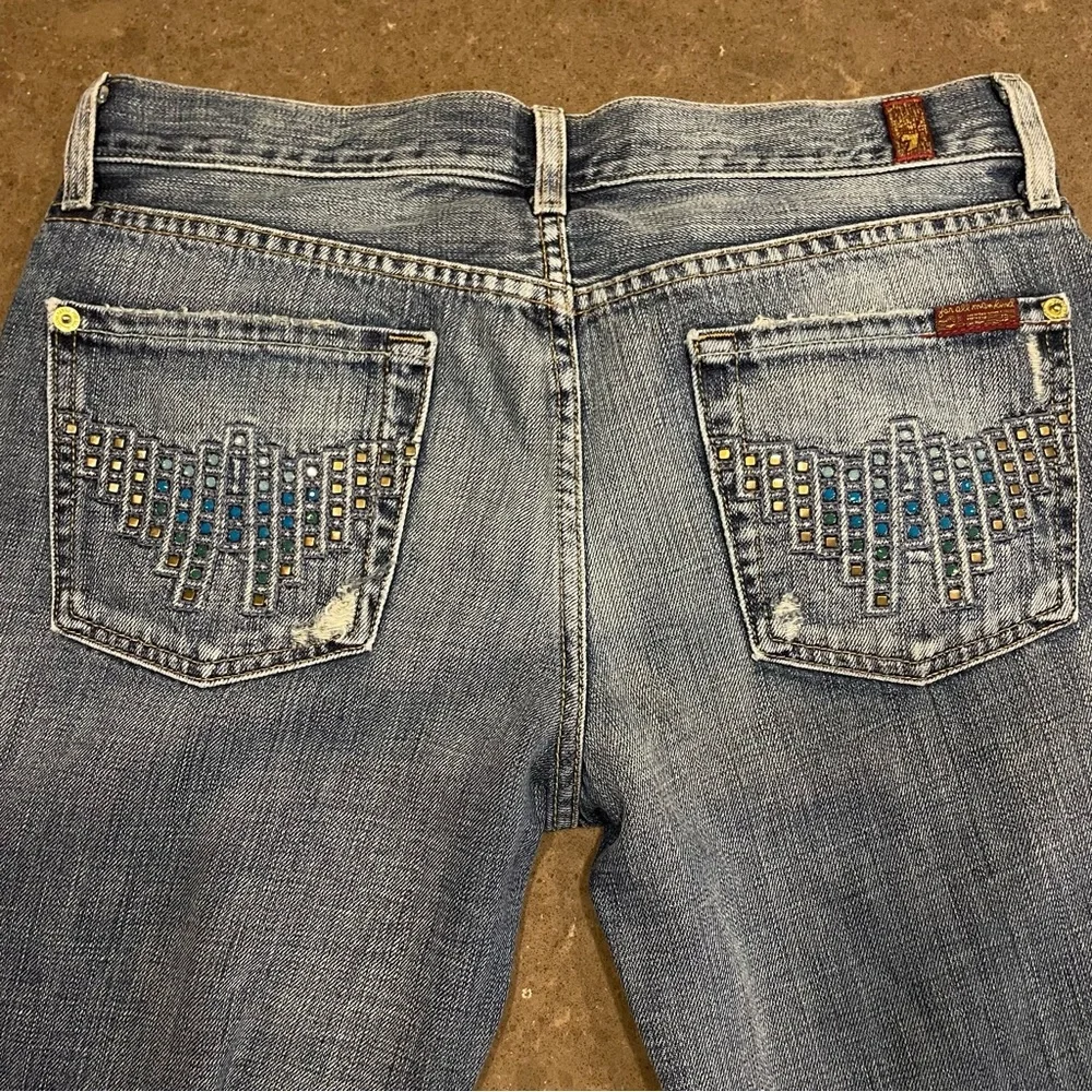 7 for all mankind flare jeans - Picture 3 of 3